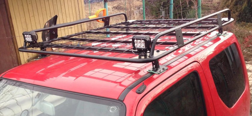 Suzuki Jimny экспедиционный багажник