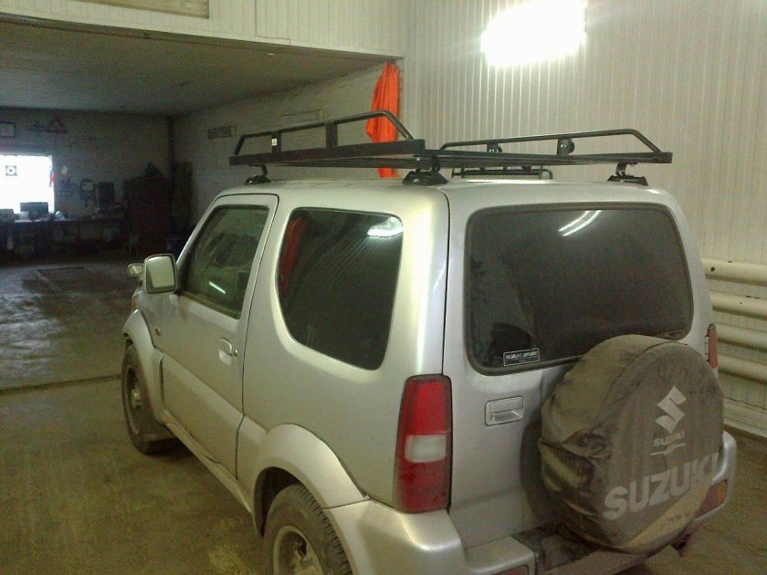 Suzuki Jimny экспедиционный багажник