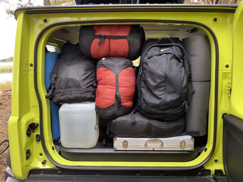 Suzuki Jimny 2021 багажник