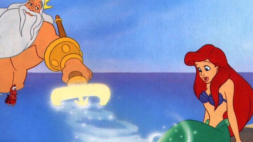 Русалочка Ариель и Тритон