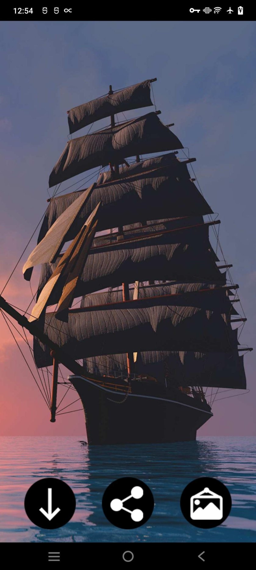 Парусный корабль