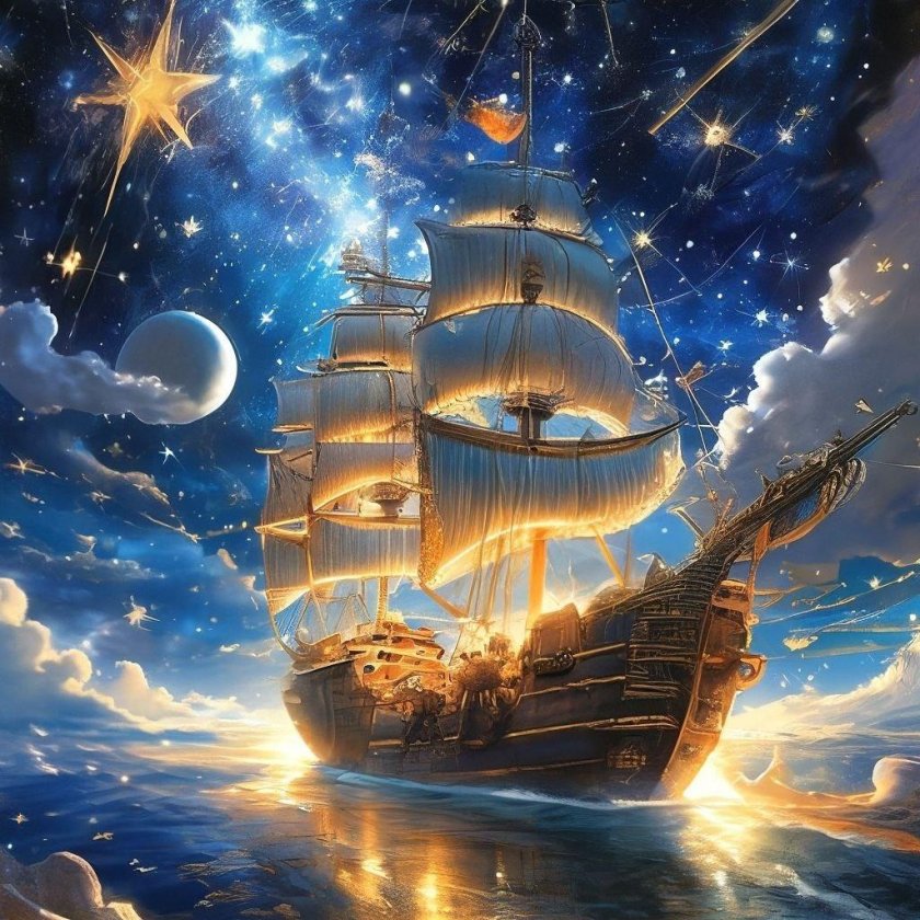 Сказочный корабль