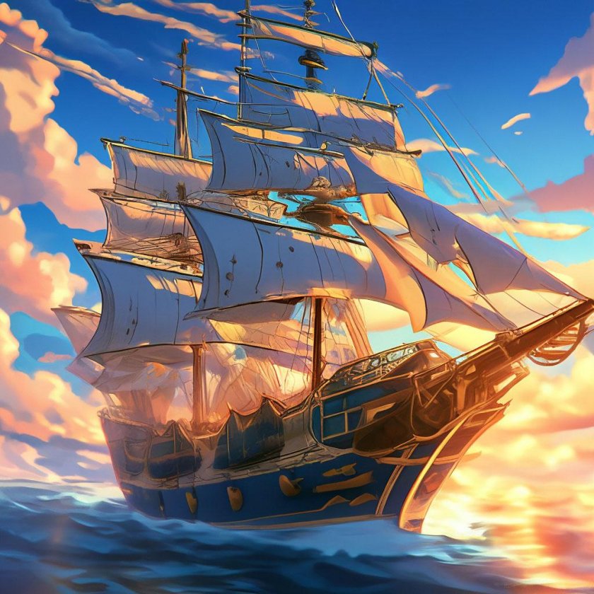 Корабли арт