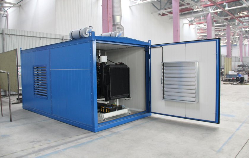 Дизельный Генератор 200 КВТ ТСС В контейнере