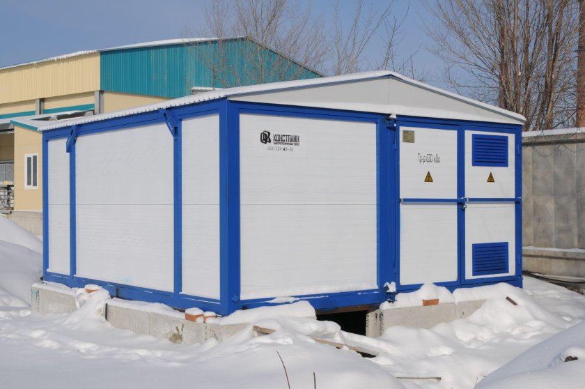 Комплектная ТП 2 КТПНУ 630