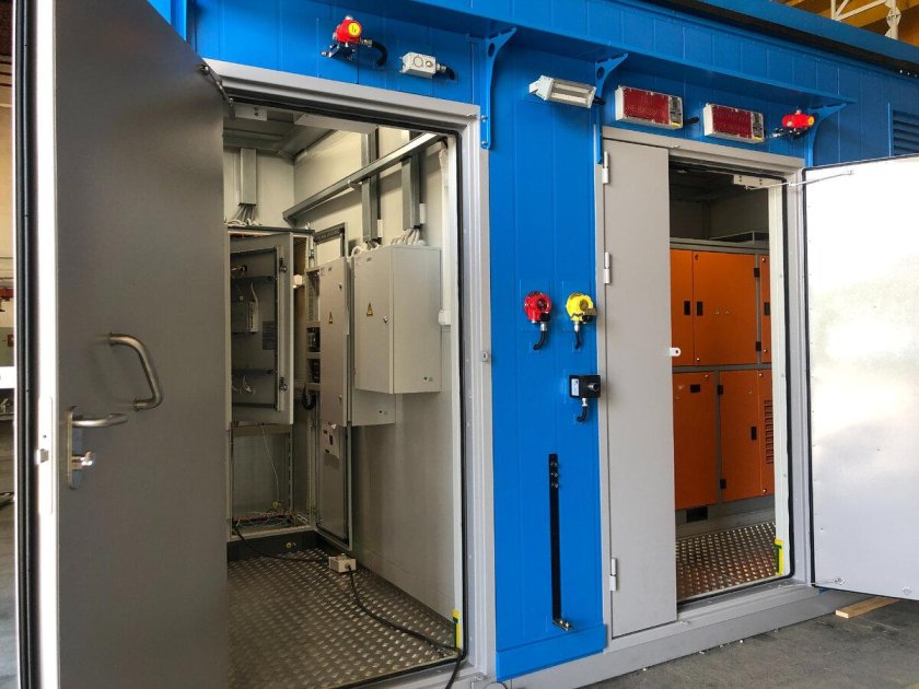 Блок контейнер электроснабжения