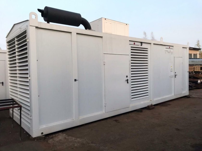 Блок контейнер ДЭС 200квт