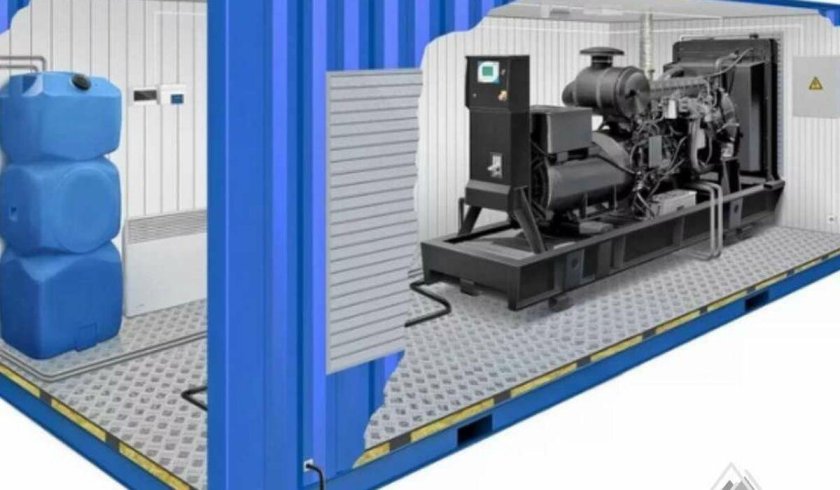 Блок контейнер ДЭС 200квт