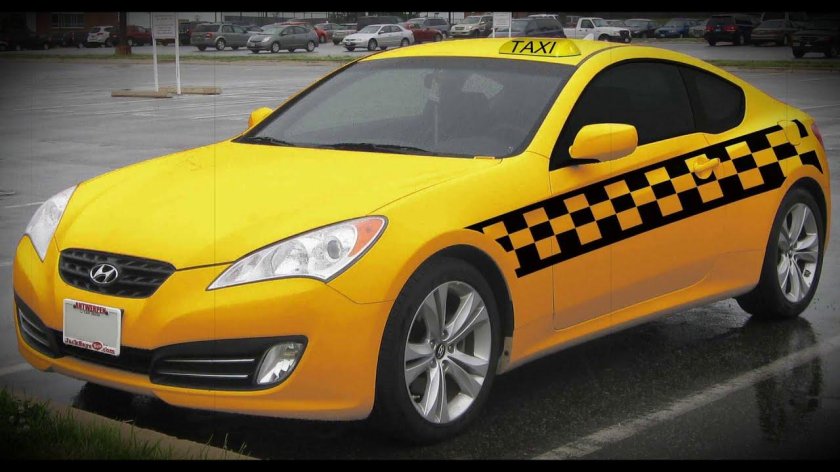 Hyundai Genesis такси