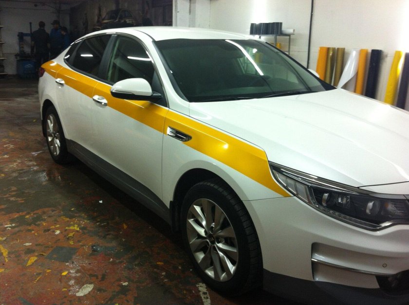 Оклейка такси