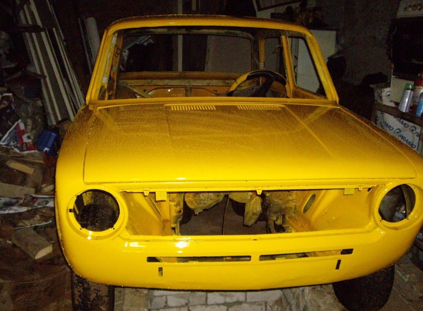 ВАЗ 2101 желтая