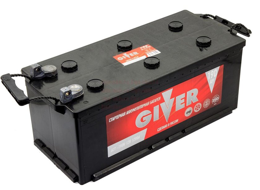 Аккумулятор 6ст 190 giver