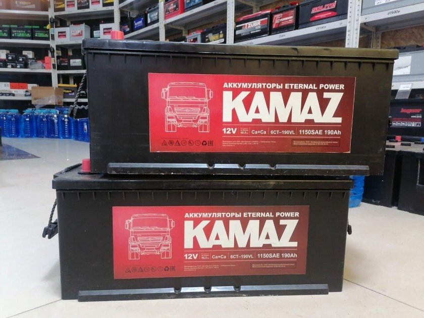 Акб 6ст-210 п.п eternal power kamaz