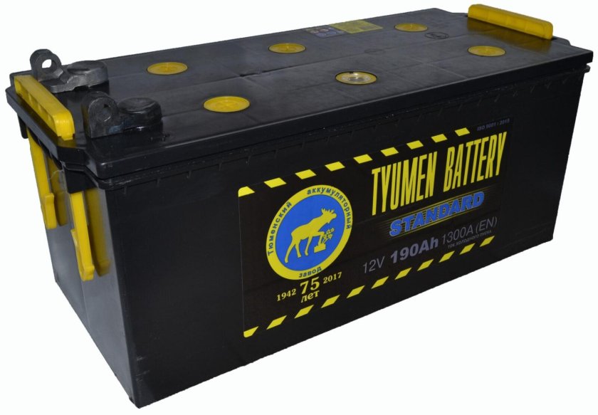 Аккумулятор КАМАЗ 190