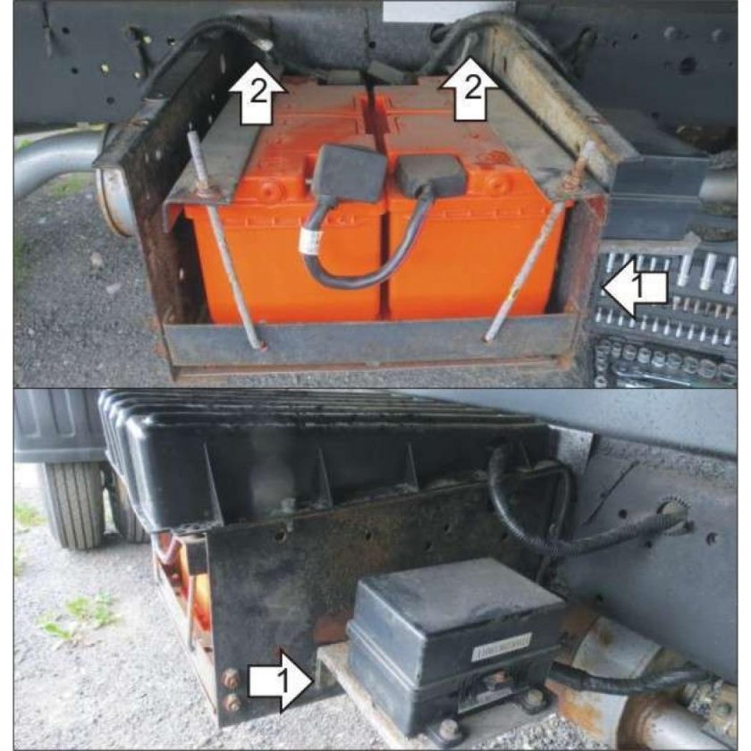 Фотон 1069 грузовик аккумуляторы