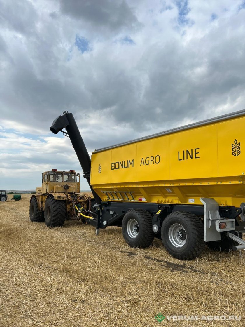 Самосвальные тракторные полуприцепы бонум