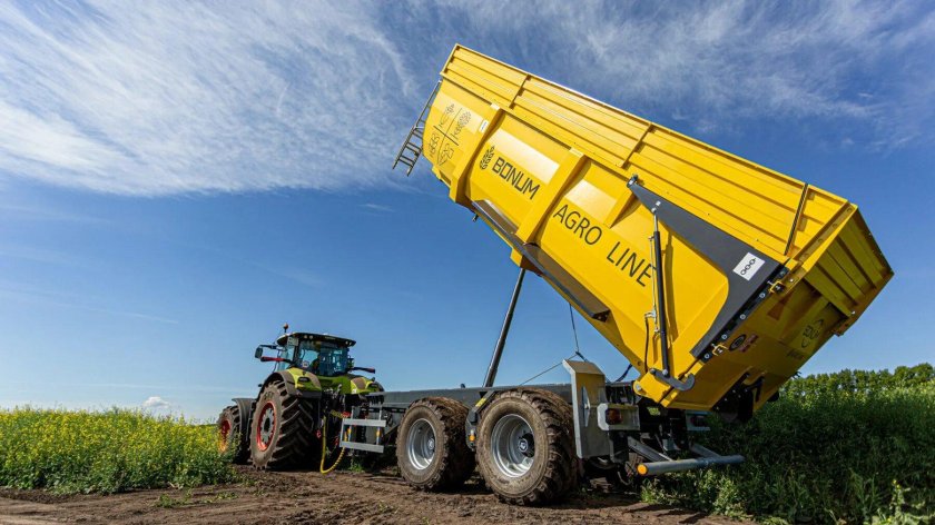 Самосвальные тракторные полуприцепы Бонум