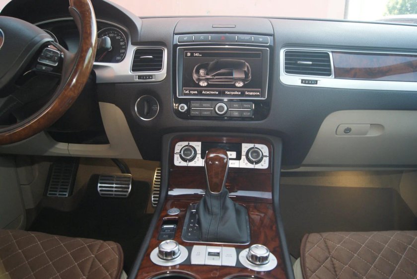 Фольксваген туарег салон