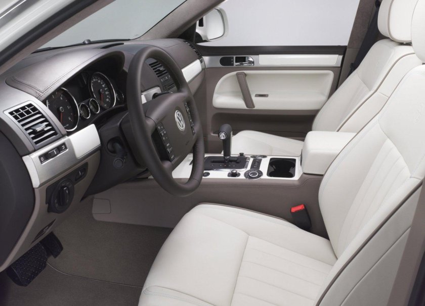 Фольксваген Туарег 2008 салон