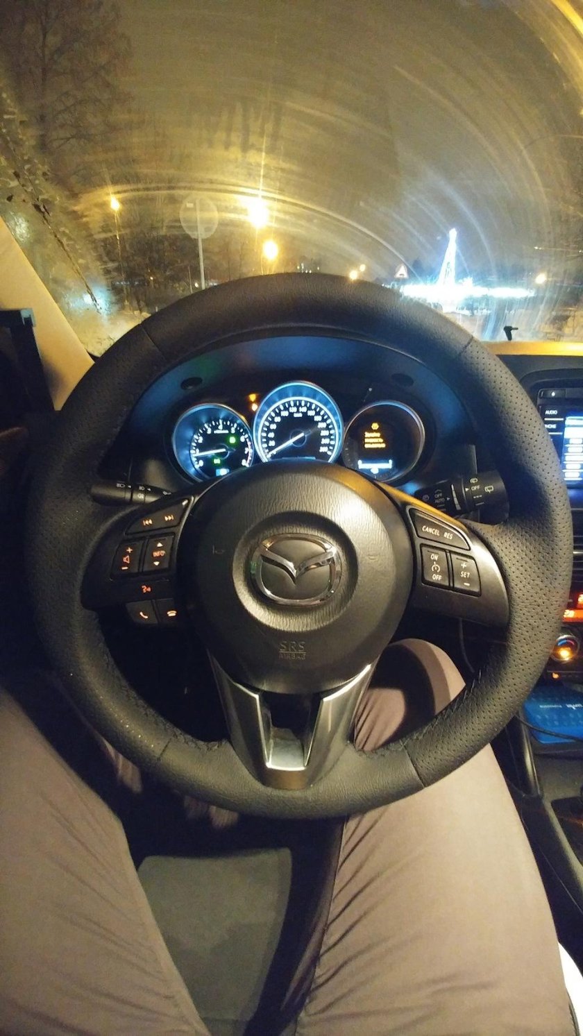 Мазда 6 за рулем