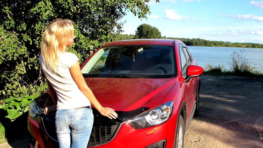 За рулем Мазда СХ-5