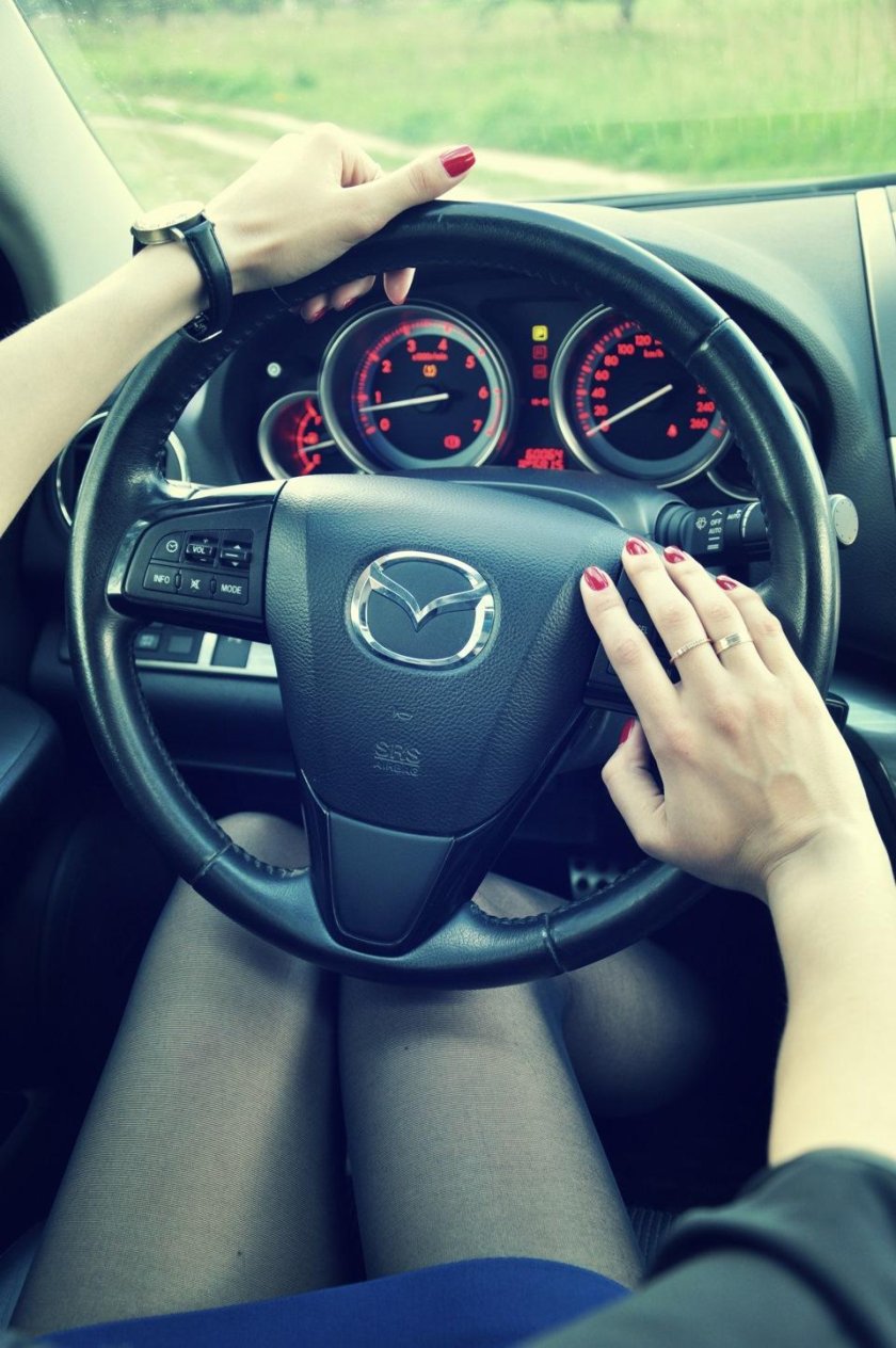 За рулем Мазда 6 GH