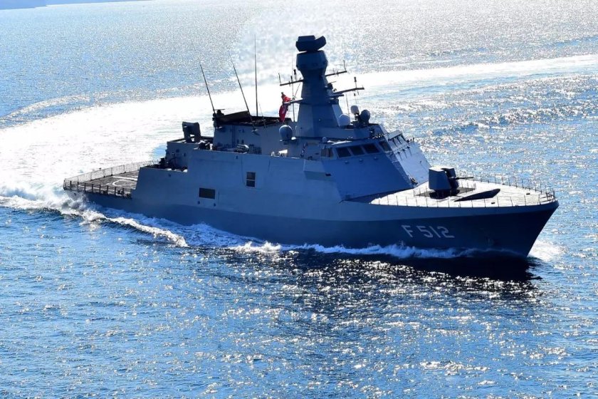 Корвет tcg burgazada (f-513)