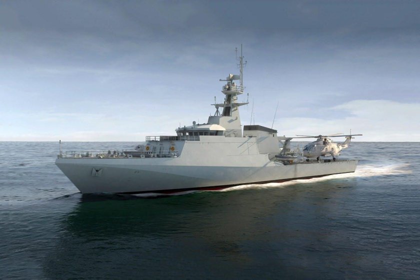 HMS Tamar патрульный корабль