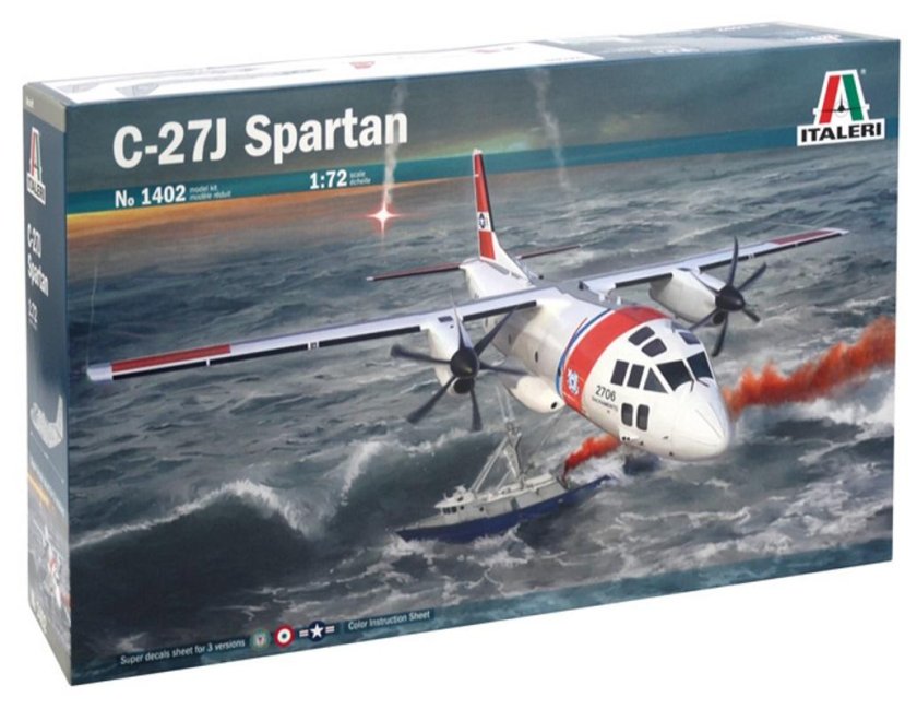 Italeri c-27j Spartan 1:72