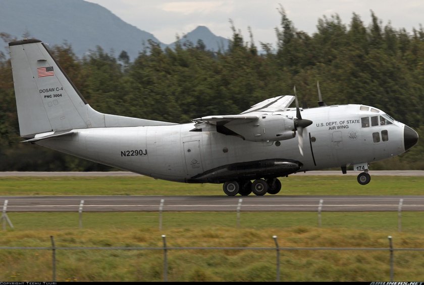 Alenia c-27j Spartan самолет