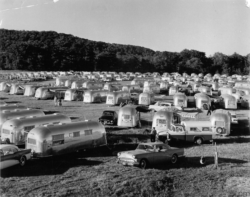 Трейлерный городок в США