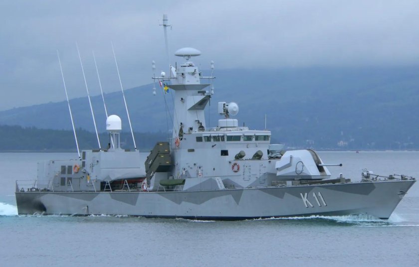Корабль ВМС Швеции