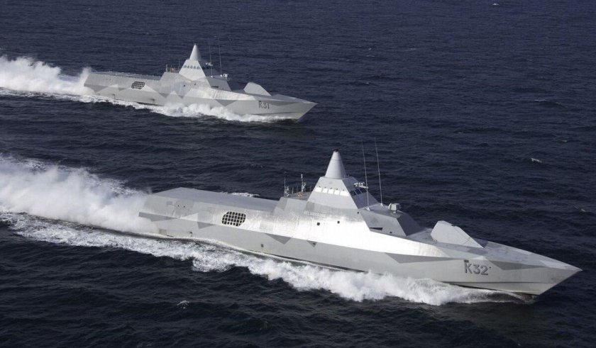 Шведский корвет висбю