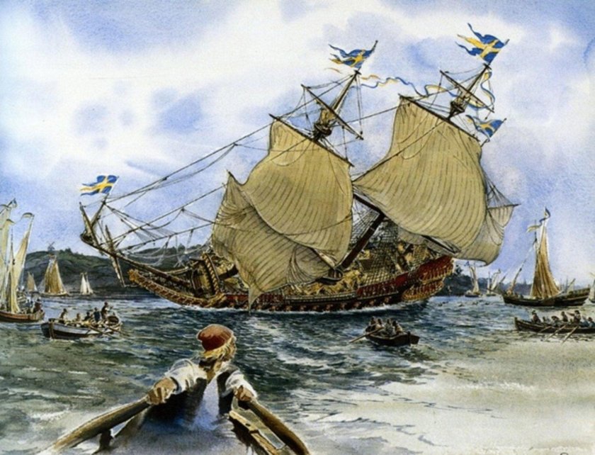 Корабль vasa 1628