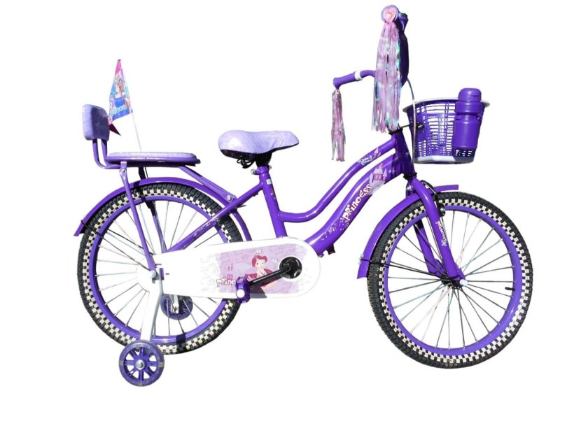 Велосипед принцесса розовый двухколесный 20