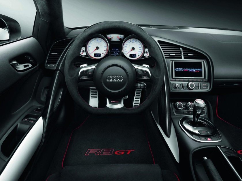 Audi r8 gt салон