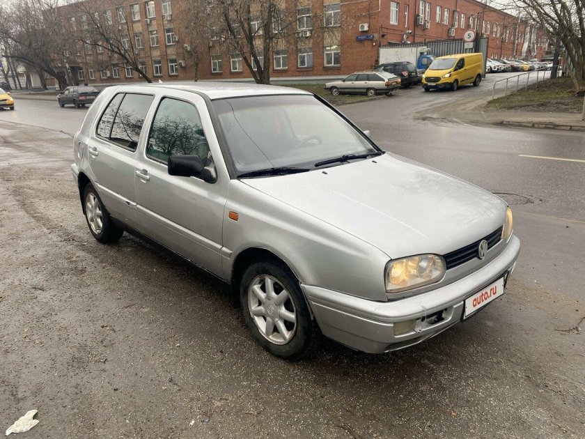 Фольксваген гольф 3 серебристый