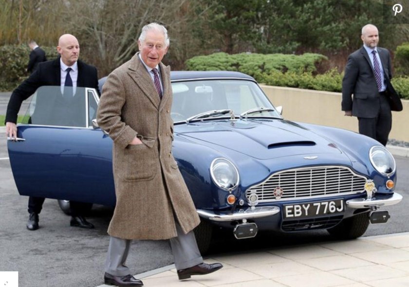 Prince charles aston martin