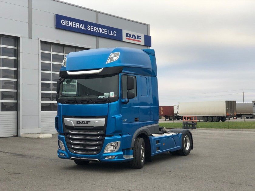 DAF XF 106 Euro синий