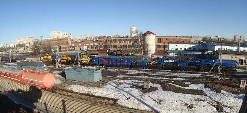 Восстановительный поезд Ховрино