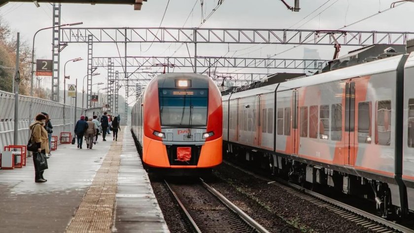 Поезд ласточка мцк