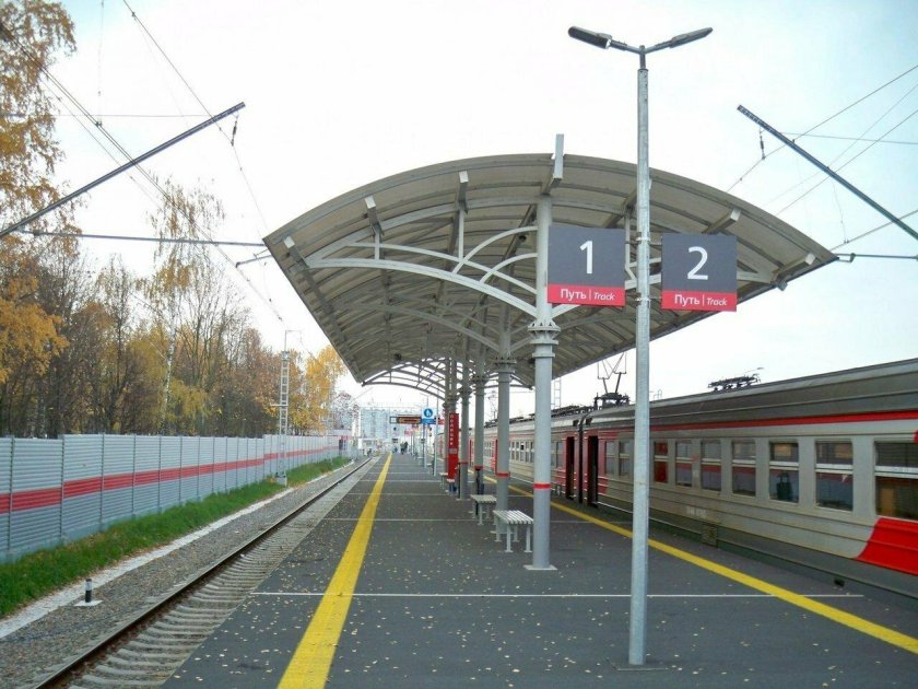 Станция Новопеределкино ЖД