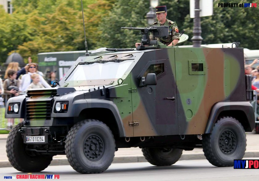 Бронеавтомобиль французского иностранного легиона