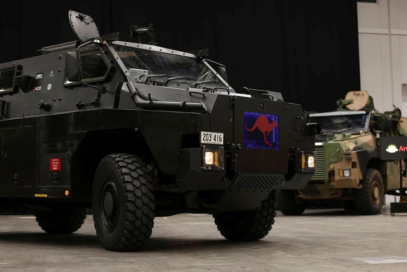 Австралийский бронеавтомобиль Bushmaster