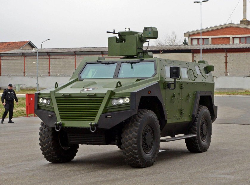 Бронеавтомобиль BOV m16