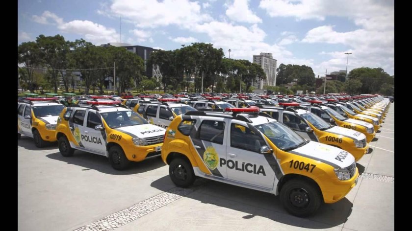 Рено Дастер полиция