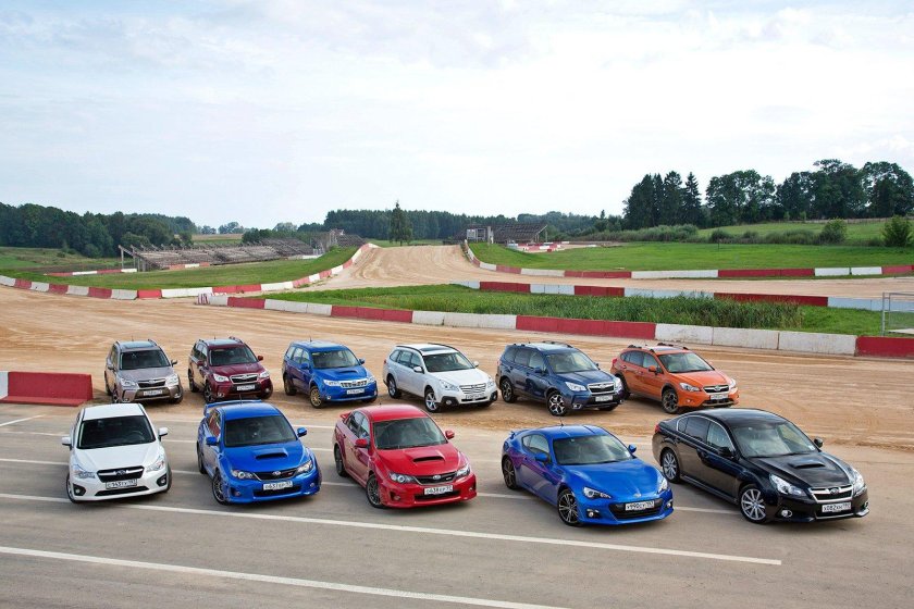 Линейка Субару