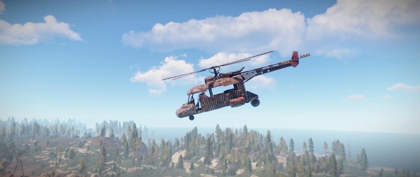 Миникоптер раст вертолет