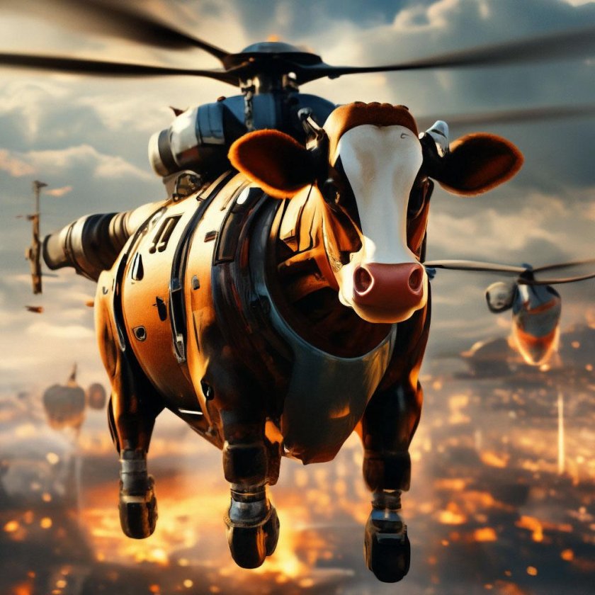 Вертолет корова ми 26