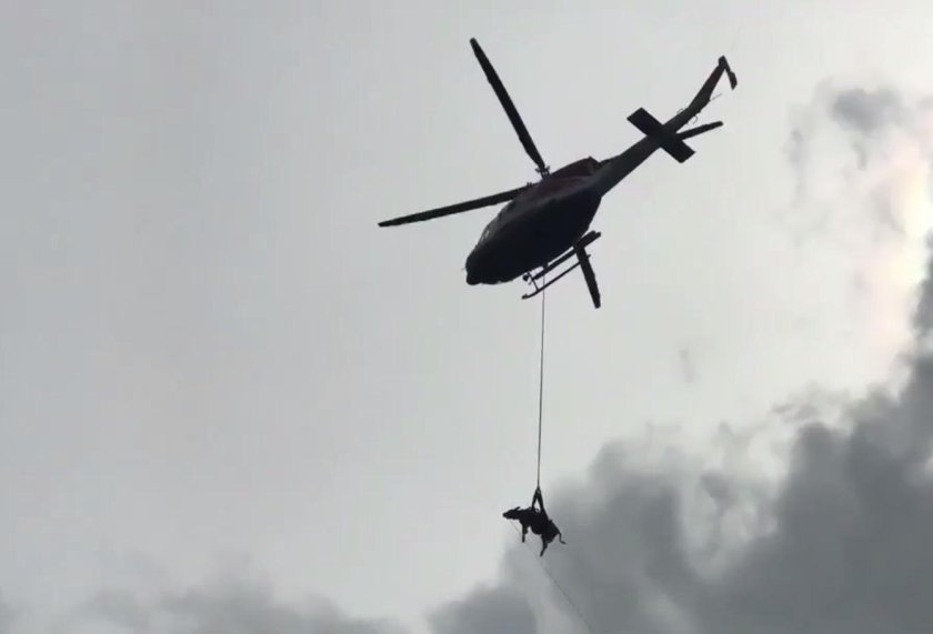 Мимино корова на вертолете